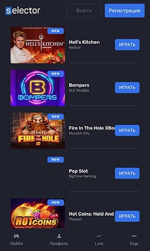 Страница сайта в мобильной версии